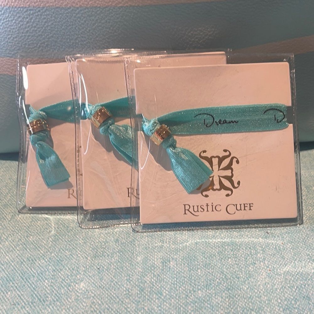 “DREAM” RUSTIC Cuff or Hair Ties!